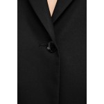 Пиджак с подвязками чёрного цвета 